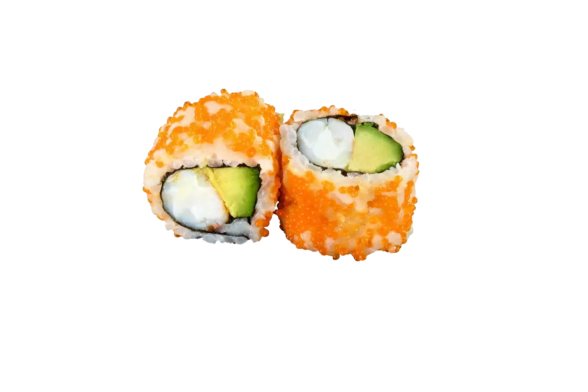 TOBIKO ROLLS CREVETTE AVOCAT